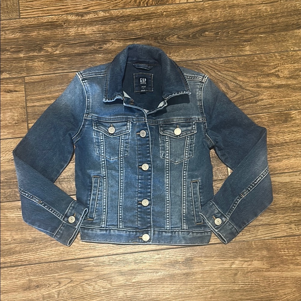 GAP Girls Classic Blue Jean Jacket Size M